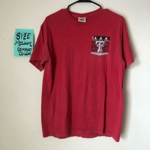 Texas Tech comfort colors tee